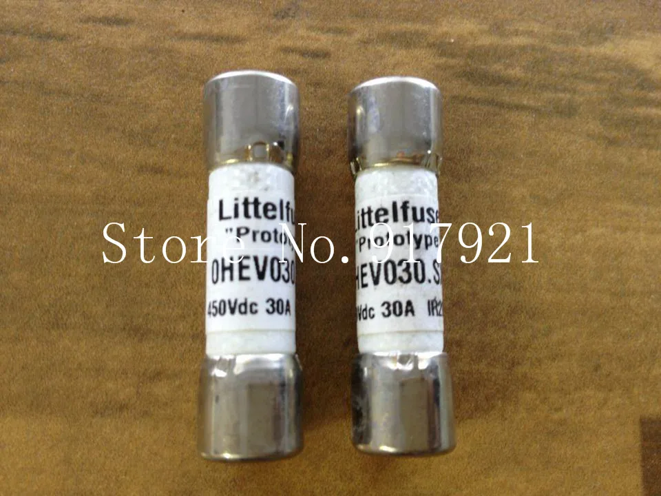 Импортный плавкий предохранитель [ZOB] Littelfuse Lite OHEV030.SXC 450VDC 10X38 30A -- 10 шт./лот |