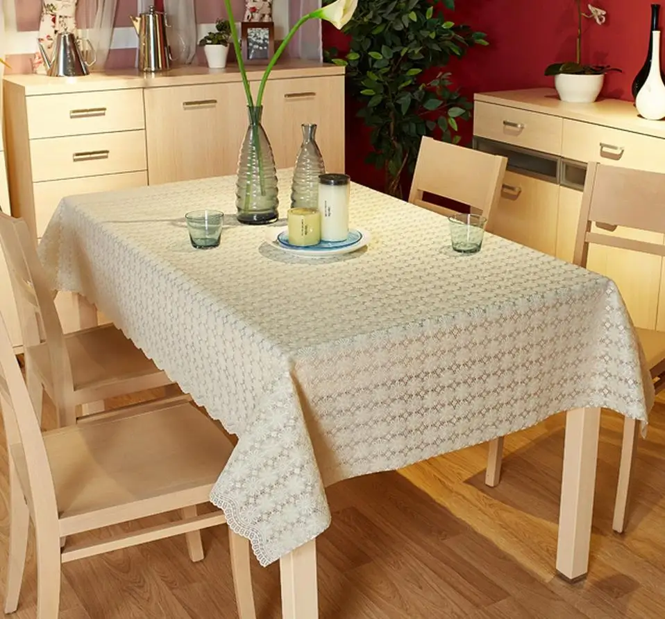 Бесплатная доставка кружевная скатерть водостойкая и масляная одноразовая