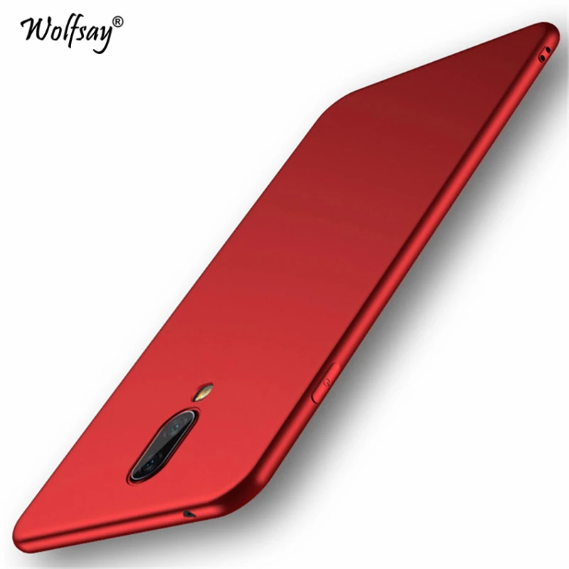 Ультратонкий чехол из поликарбоната Oneplus 6 T One plus Silm роскошный Гладкий Жесткий