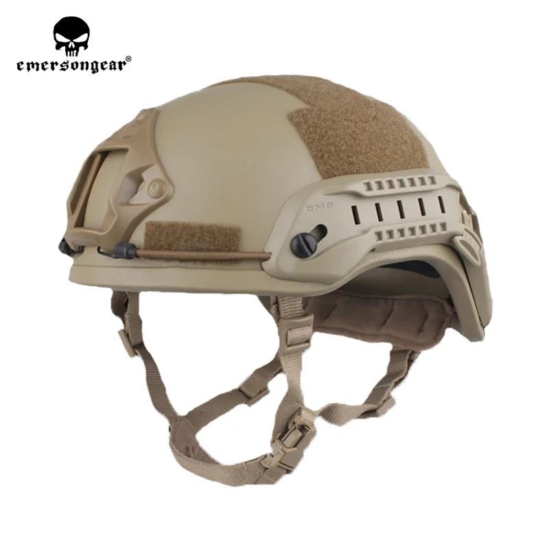 Emersongear Emerson Тактический ACH MICH 2001 шлем для охоты средняя защищенность ABS TC 2001 шлем Advanced w NVG Shroud& Side Rail