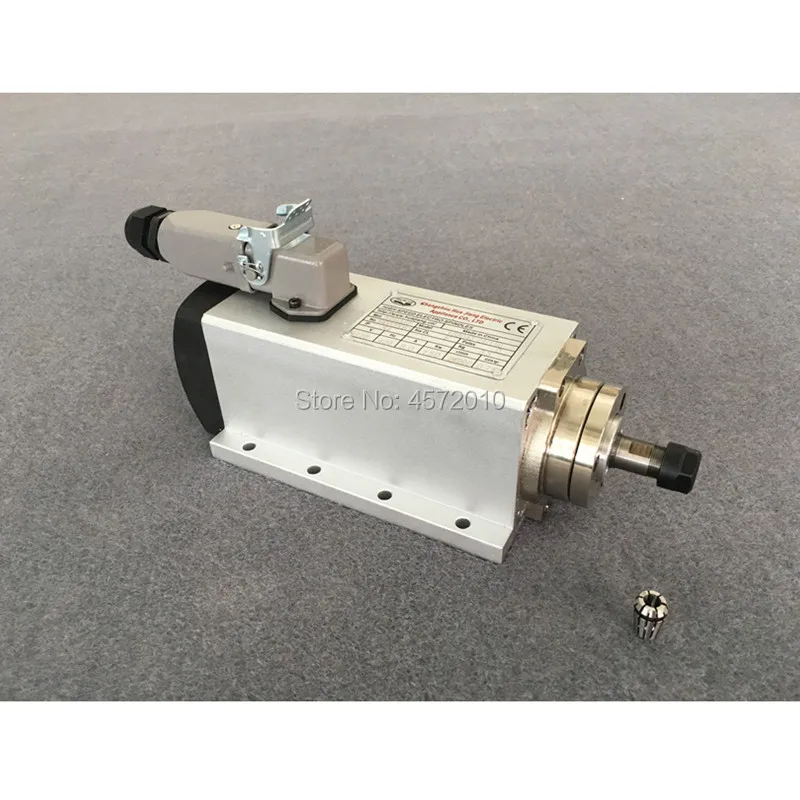 Шпиндельный двигатель с ЧПУ для фрезерного станка 3 кВт 220 В 380 шпиндель воздушным