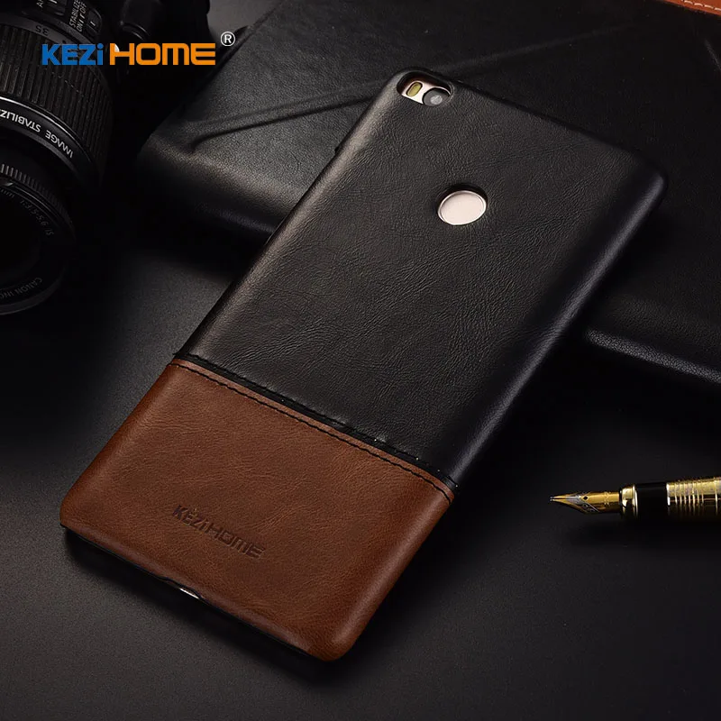 Kezihome полный Чехол Защита противоударный чехол для Xiaomi Mi MAX 2 Coque MAX2 кожаный |