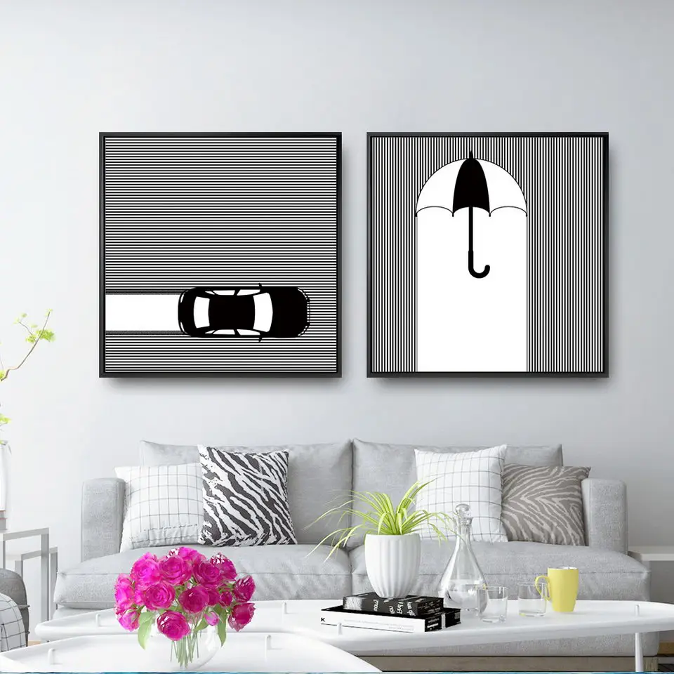 Украшение для дома картины печать холст настенные художественные квадратное