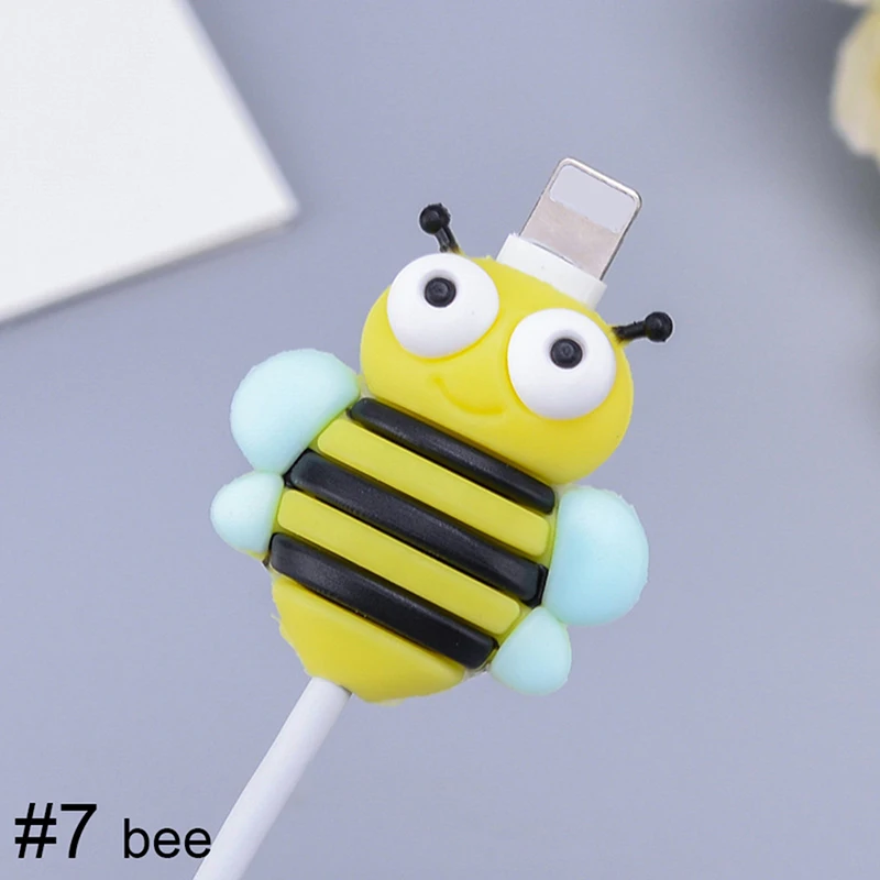 Из мультфильма «Холодное сердце», 1 шт., насекомых форма бабочки USB Зарядное устройство для кабеля для мобильного телефона провод шнур протектор линии передачи данных Шнур среднего класса против царапин для iPhone кабель для зарядки