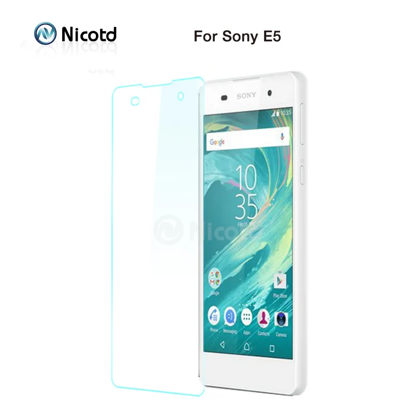 Nicotd 9H 0 3 мм взрывозащищенное Закаленное стекло для Sony Xperia E5 e5 e 5 F3311 F3313 LTE Защитная