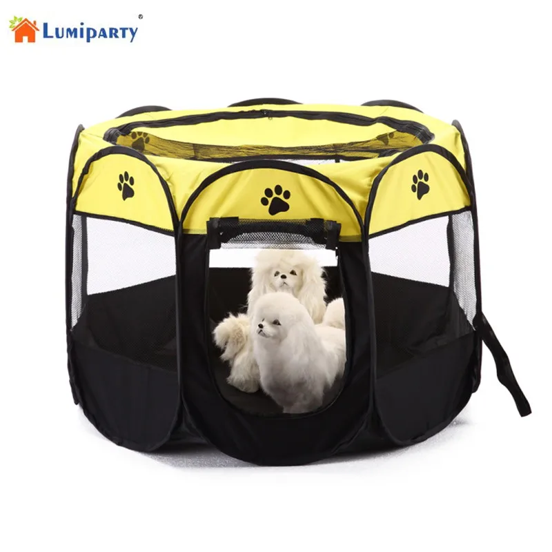 Складной портативный манеж для питомцев собака кошка ручка упражнений питомник