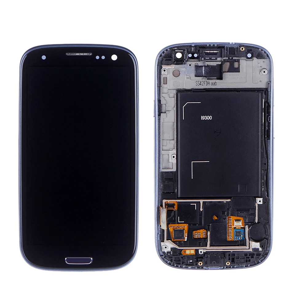 ЖК-экран AMOLED 4 8 дюйма для SAMSUNG Galaxy S III S3 дигитайзер i9300 i9300i i9301 i9301i i9305 | Мобильные