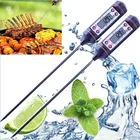 Электронный цифровой термометр для мяса, кухонный прибор для измерения температуры, для барбекю, воды, молока, масла, жидкости в духовке, TP101