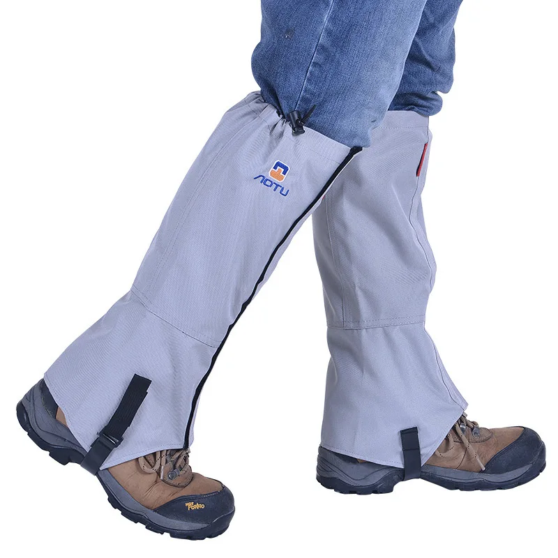 Outdoor Sports Gadget waterproof cloth footwear adult mountaineering anti-mosquito snow cover Oxford camping equipment | Спорт и