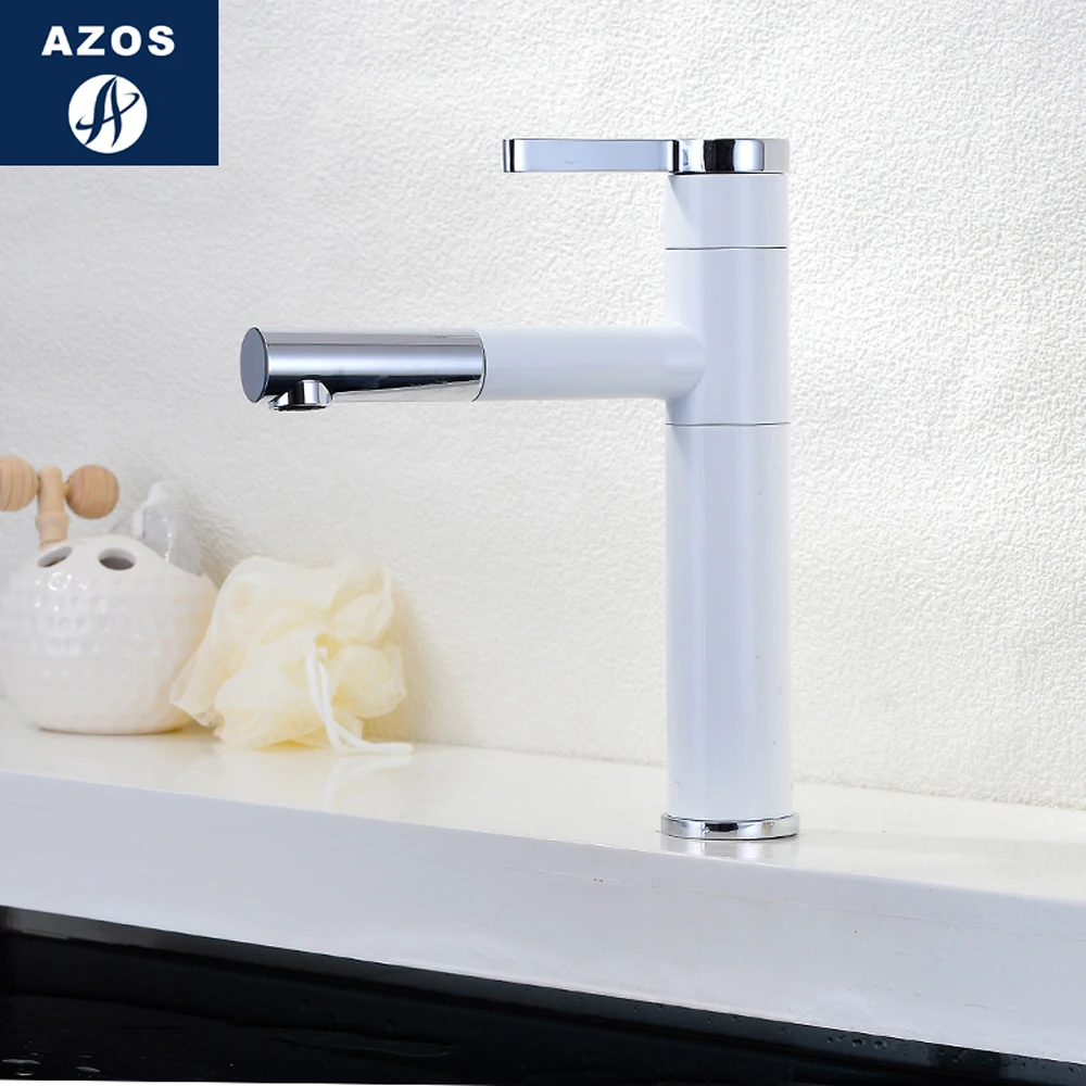 Современный Смеситель для ванной комнаты с одной ручкой и поворотным носиком