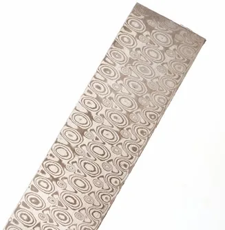 200x30x3mm Raindrop Нержавеющая Дамасская сталь заготовки шеф-повара нож делая сталь Дамасская заготовка - Цвет: 200x30x3mm Raindrop