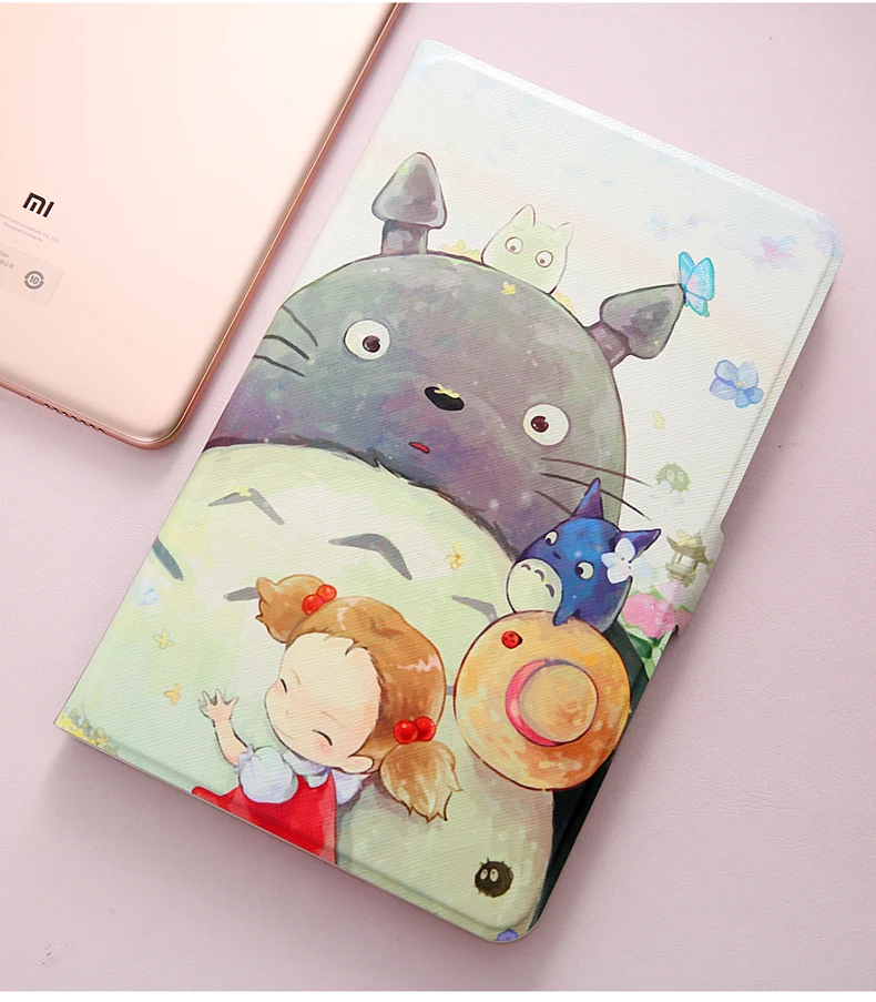 Для Xiaomi mi Pad 4 mi pad4 8,0 дюймов планшет окрашенный тонкий из искусственной кожи Чехол Smart Sleep wake up Чехол Funda+ пленка+ стилус
