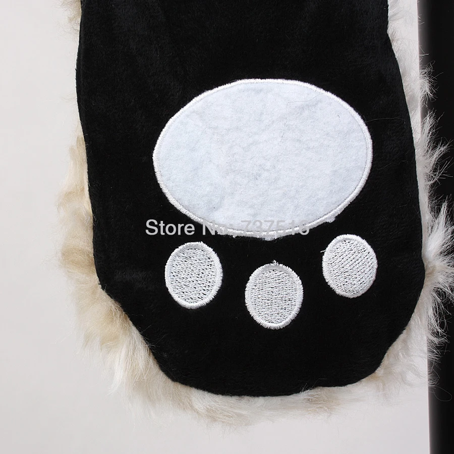 НОВАЯ шапка с капюшоном из искусственного меха набивным животным 3 в 1 Функция