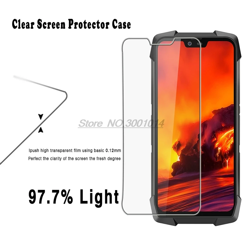 10 шт. закаленное стекло для Blackview BV9700 Pro Взрывозащищенная защитная пленка экрана ^