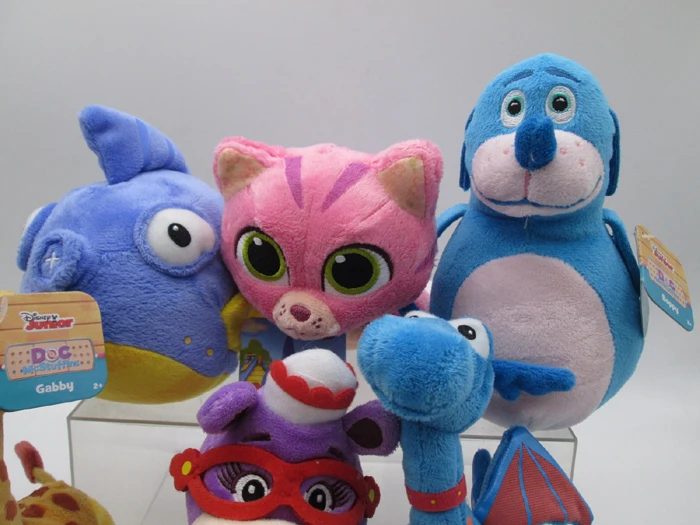 Doc McStuffins Плюшевые игрушки овечки Hallie Бегемот Дракон плюшевое животное куклы для детей