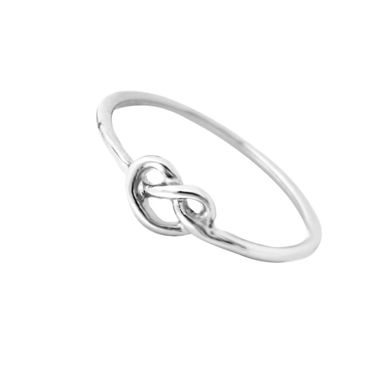 yiustar 10pcs/lot 2016 New Ring Beautiful Heart Knot Rings for Women Everyday Jewelry Infinity Statement R071 | Украшения и