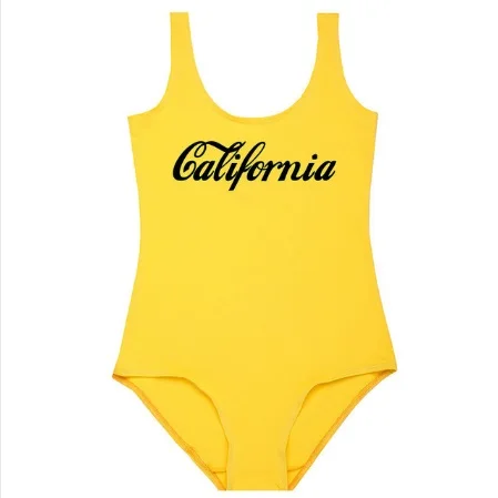 

California one piece suit bodysuit swimwear beachwear monokini rompers jumpsuit one-pieces suit backless bathing suit