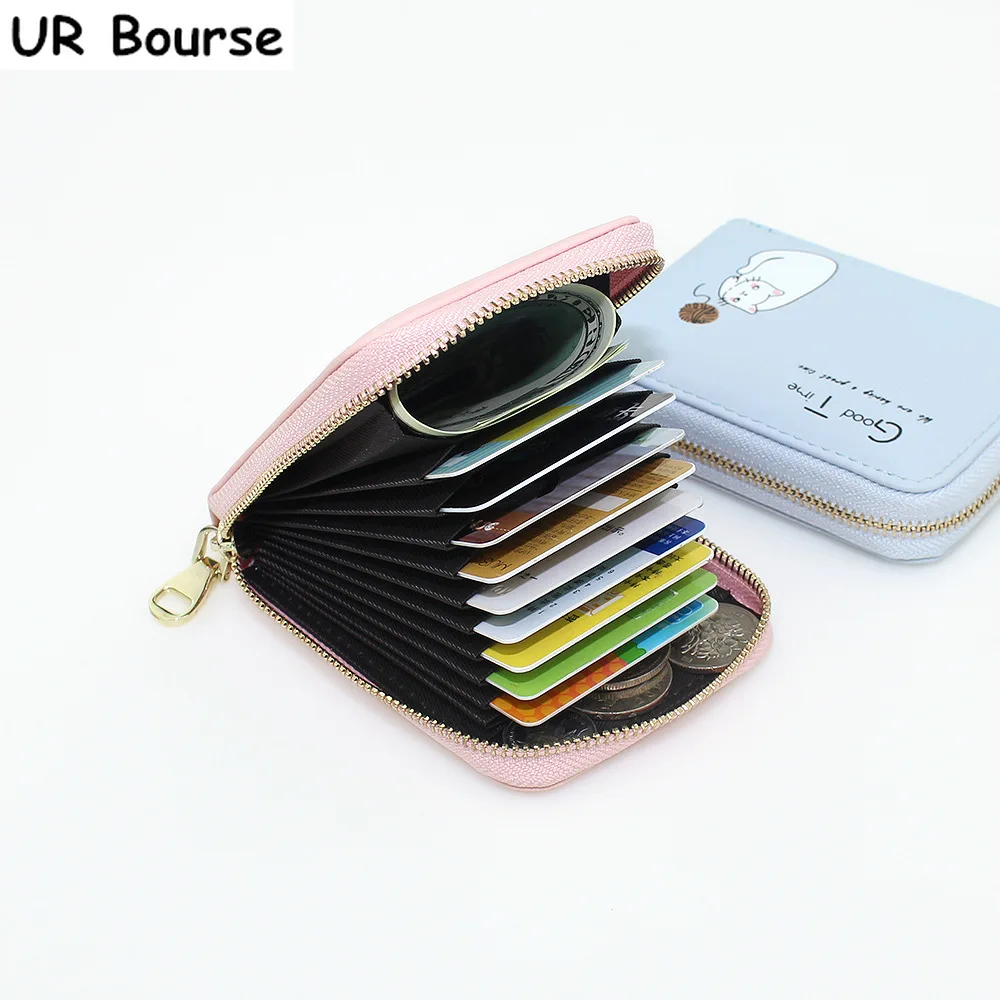 UR биржа Для женщин положение Multi-card Органы складной кошелек женский маленький