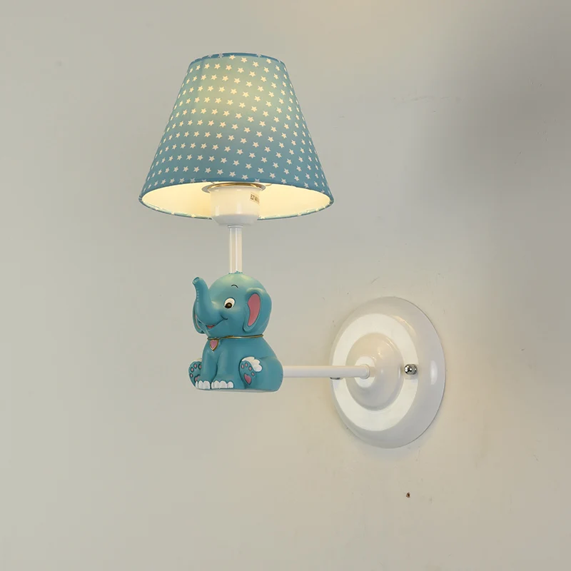 Настенные светильники в виде слона с длинным носом белая L образная рукоятка