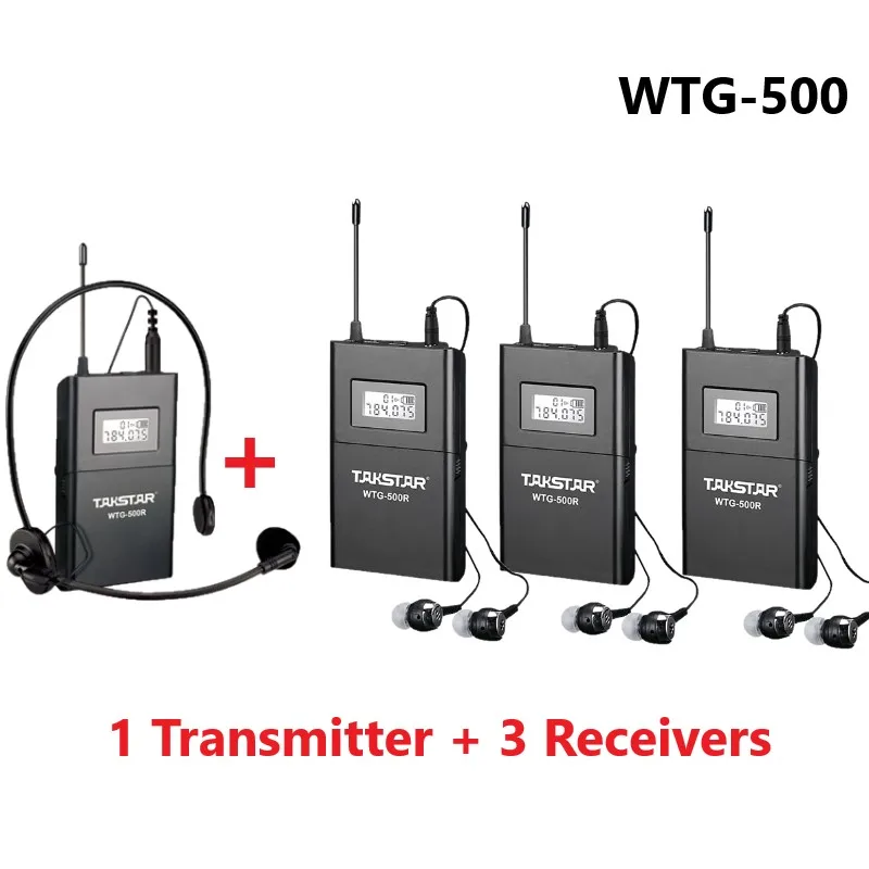 Беспроводная акустическая система передачи данных Takstar WTG 500 / WTG500 UHF используется