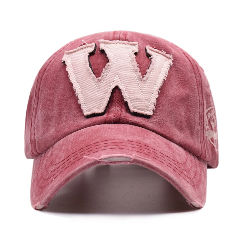 MNKNCL Высокое качество W вышивка бейсболка Snapback Кепка s Bone Casquette шляпа состаренная