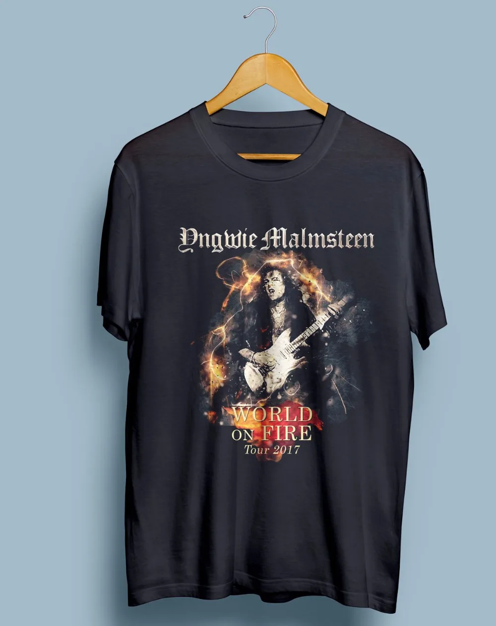 Персонализированные футболка Пользовательские Футболка Broadcloth машины Ингви