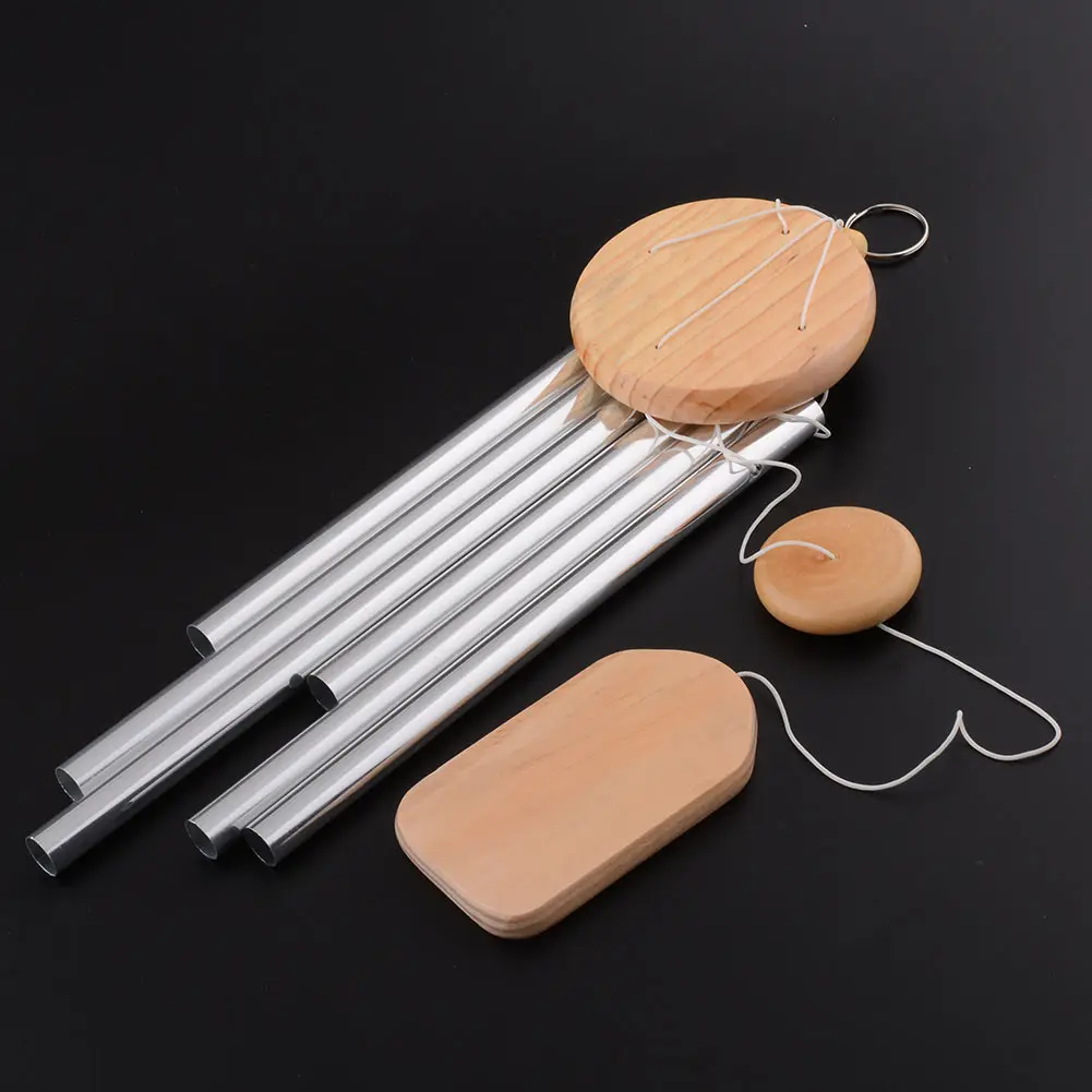 Antique Amazing Grace Deep Resonant 6 Tube Windchime Chapel Bells Wind Chimes Door Wall Hanging Home Dec door decoration | Дом и сад