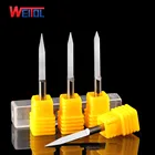 Weitol 3A 1 шт.лот 4 мм V-образный Круглый карбидный Гравировальный Бит PCB фрезерный станок с ЧПУ 10 градусов 0,1 мм