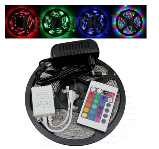 Водонепроницаесветодиодный гибкая светодиодная лента 3528 RGB светильник