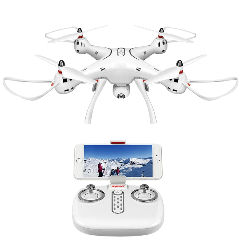 SYMA X8PRO gps Дрон WI-FI с видом от первого лица 720P HD Камера или в режиме реального времени Карманный Дрон для селфи 6-осевой удержания высоты X8 PRO RC Quadcopter RTF р/у otrc