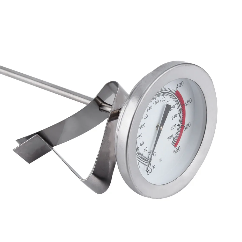 

Stainless Steel Long Probe High Temperature Cooking Thermometer Kitchen Tool