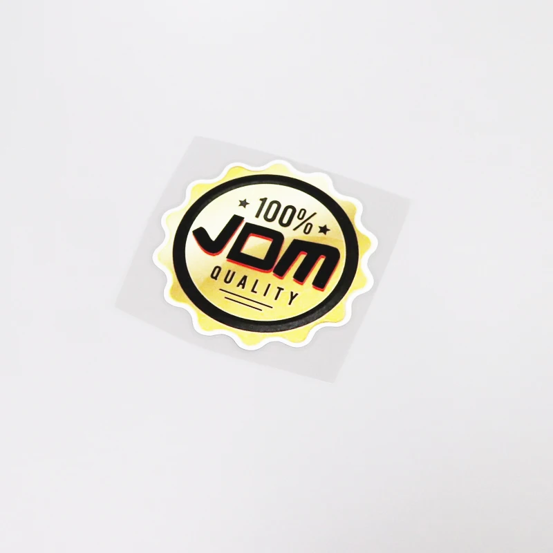 YJZT 10 3 см * Забавный 100% JDM стикер для автомобиля наклейка светоотражающая ПВХ