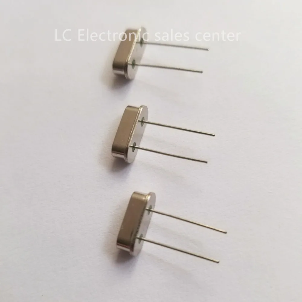 

10pcs In-line passive HC-49S 13.52127MHZ 20PF 20PPM DIP2 resonator