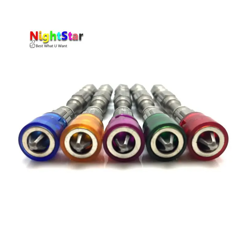 Отвертка для гипсокартона 5 шт. 65 мм с шестигранным хвостовиком 1/4 дюйма Магнитная