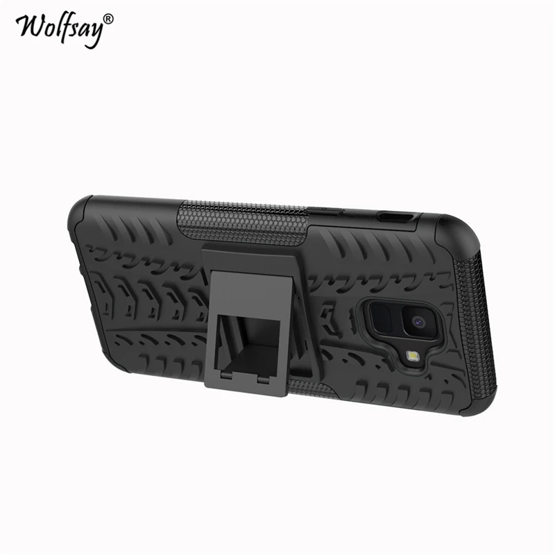 Чехол для Samsung Galaxy A6 2018 5 6 дюйма толстый силиконовый гибридный армированный чехол
