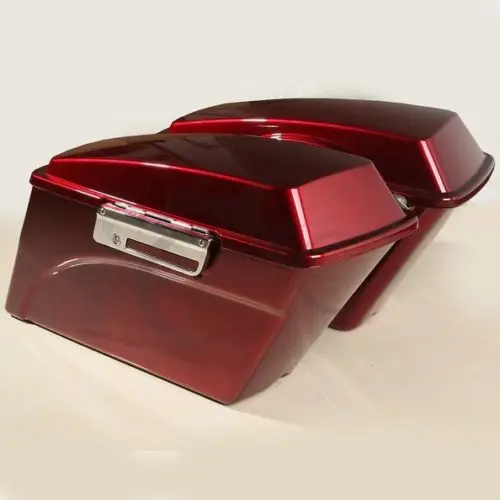 Сиденье для мотоцикла красные чехлы багажника Harley Davidson Touring Road King Glide Softail DYNA FLT