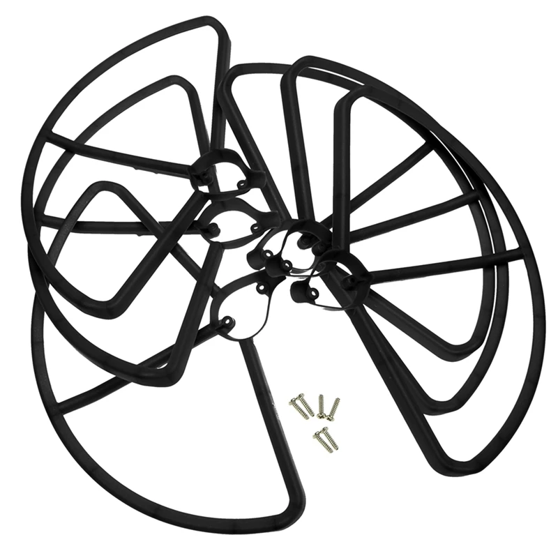 6pcs Black Guards 6 шт. лезвие защитная рамка Пропеллер для Hubsan H501S H501C H501 H501M H501A RC Квадрокоптер Дрон Запчасти Аксессуары - Цвет: 6pcs Black Guards