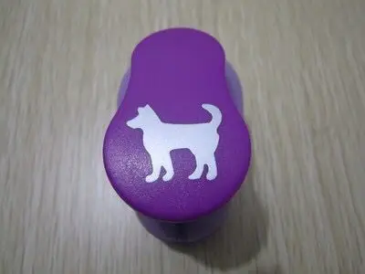 DOG 2,3-2,5 см большой 1 ''угловой Дырокол Diy ремесло дырокол для альбомов резак бумаги Дырокол Cortador Papel Скрапбукинг Дырокол - Цвет: DOG