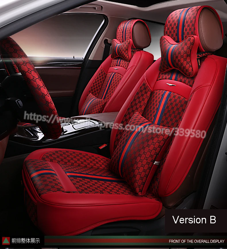 6D Стильный чехол для автокресла для Toyota Camry 40 Corolla RAV4 Verso FJ Land Cruiser LC 200 Prado 150 120, Стайлинг