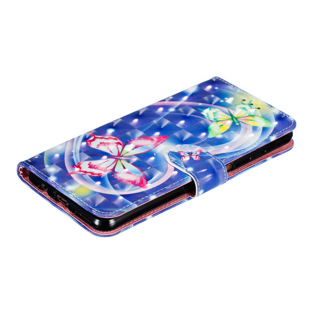 Чехол для Samsung Galaxy A7 2018 кожаный чехол с подставкой телефона SM-A750FN/DS SM-A750F/DS милые