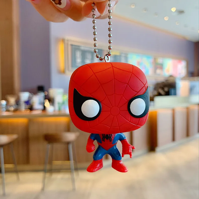 Модные креативные брелоки Marvel Мстители Капитан Америка Железный человек Человек