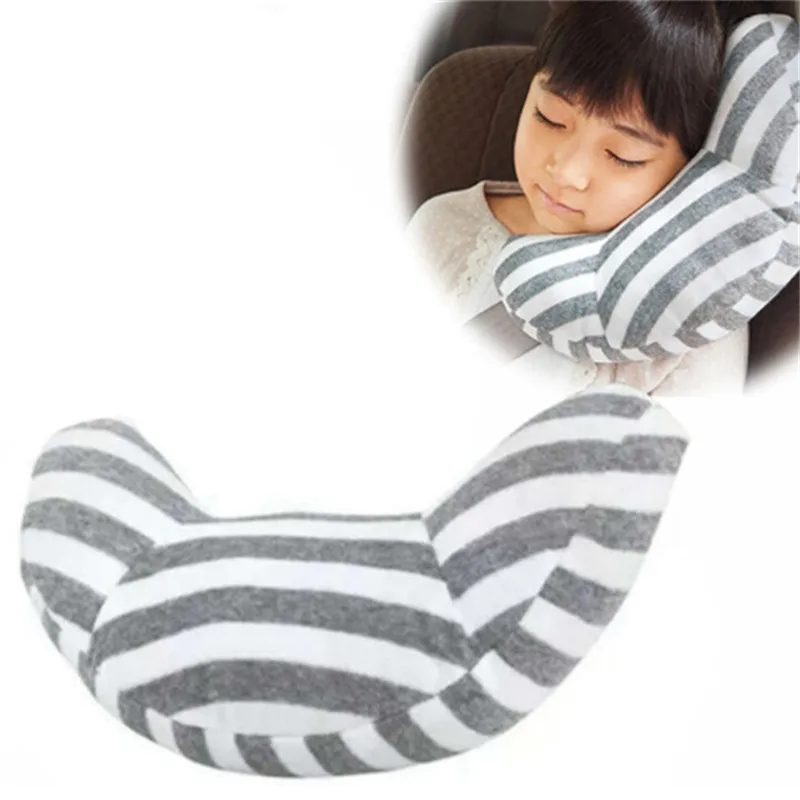 Children's Neck Headrest Seat Belt Shoulder Pads Removable Child Stroller Car Sleep Pillow Seatbelt Cushion Pad Head Support | Мать и