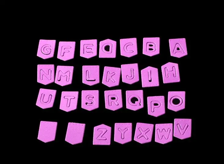 

English letter Metal Cutting Dies Stencils for DIY Scrapbooking/photo album Decorative Embossing suit for cutting machine