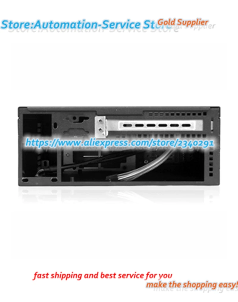 Ультра короткое 2U серверное шасси нестандартное встроенное мини ITX алюминиевая