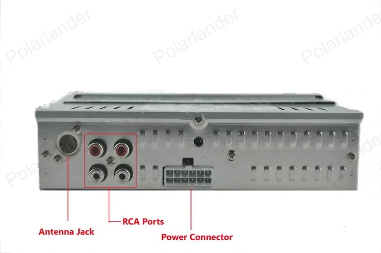 Автомобильный стерео USB SD MMC порт Радио Bluetooth музыкальный телефон MP3 аудио плеер