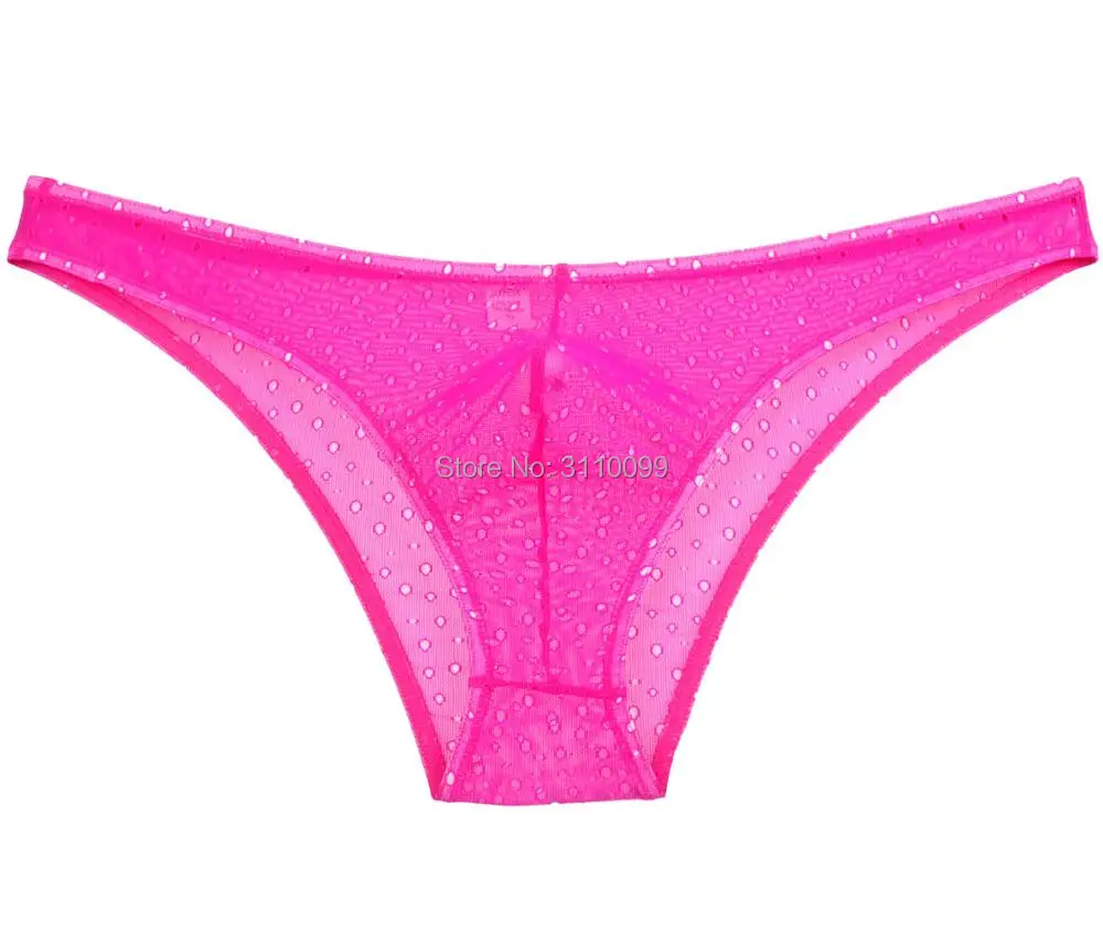 4 шт./лот сексуальное бикини мужские трусы шорты Прозрачное нижнее белье с