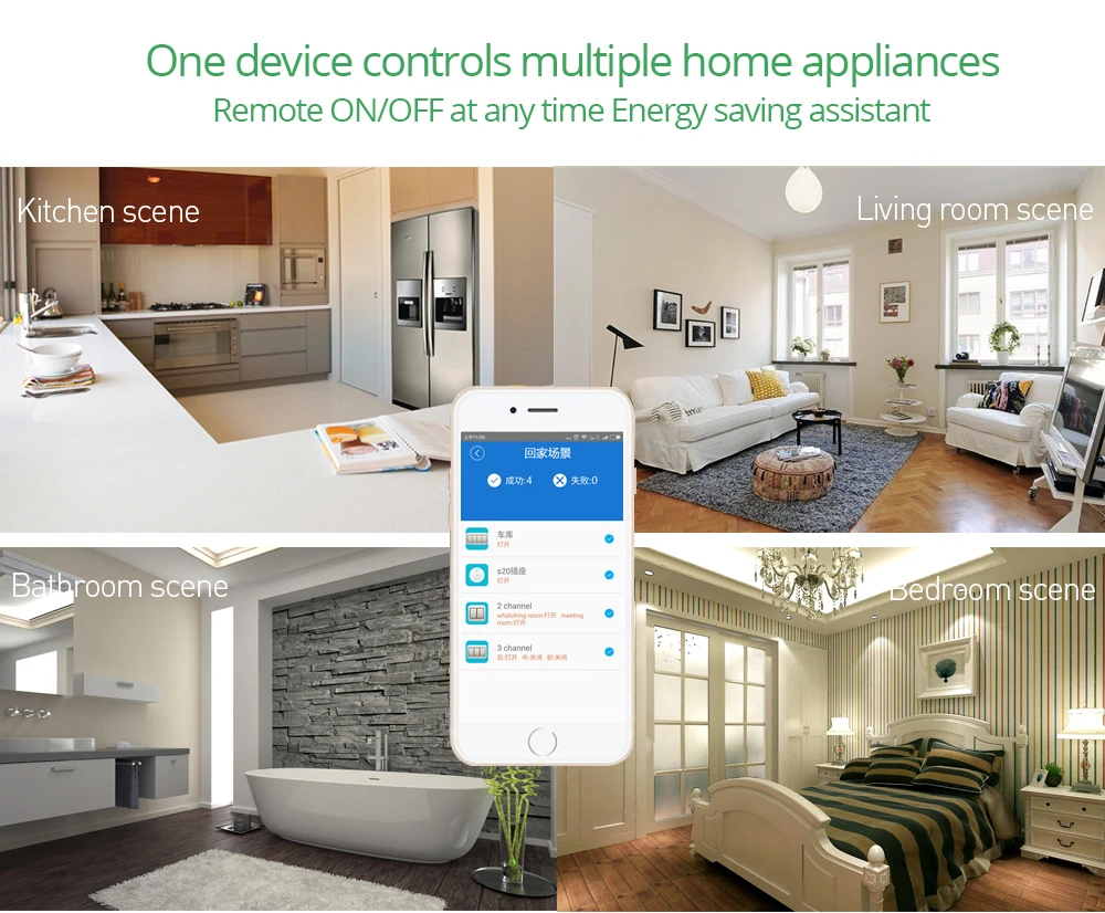Sonoff Pow R2 15A умный Wifi переключатель монитор мощности Измерение домашней энергии Беспроводная защита от перегрузки Дистанционное Голосовое управление для дома
