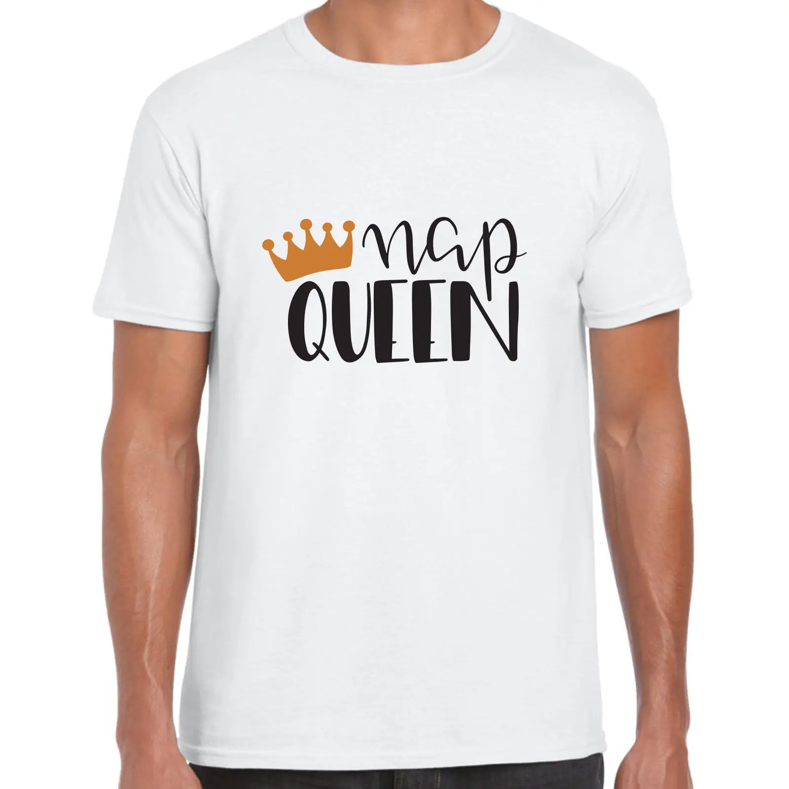 Nap Queen мужские Размеры Футболка подарок весело Пижама Sleep Tee|Мужские футболки| |
