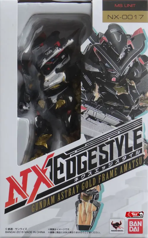 Оригинальный стиль BANDAI NXEDGE [MS UNIT] фигурка-Gundam Astray Золотая оправа AMATSU от &quotMobile Suit