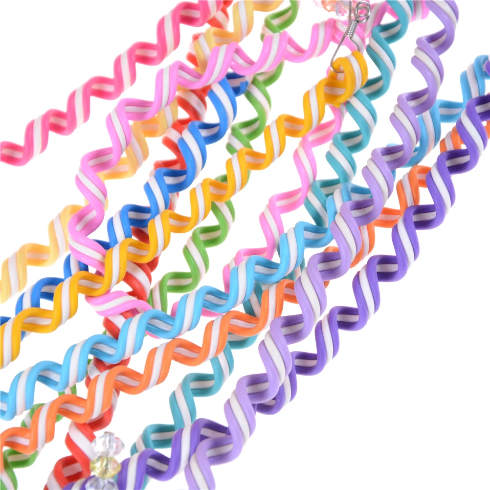 1 шт./компл. для детей девочек завивки волос веревка оплетка красочный головной